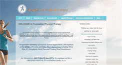 Desktop Screenshot of foundationpt.com